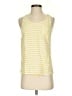 Valerie Bertinelli 100% Polyester Yellow Sleeveless Top Size S - photo 1