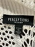Perceptions 100% Acrylic Ivory Cardigan Size 1X - photo 7