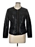 Ruby Rd. 100% Polyester Metallic Black Jacket Size 10 - photo 1