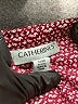 Catherines 100% Polyester Burgundy 3/4 Sleeve Blouse Size 3XWp - photo 7