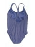 Lands' End Chevron-herringbone Blue One Piece Swimsuit Size 16 (petite) - photo 2