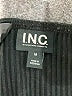 INC International Concepts Black Sweater Vest Size M - photo 7