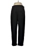 Zara 100% Polyester Solid Black Casual Pants Size 10 - photo 2