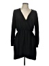 Brigitte Bailey 100% Polyester Solid Black Casual Dress Size L - photo 1