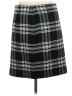 Talbots Plaid Black Casual Skirt Size 8 - photo 2