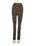 Michi Animal Print Brown Leggings Size XXS - photo 1
