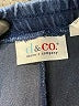 D&Co. 100% Cotton Solid Blue Casual Pants Size XL - photo 4