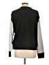 Calme Color Block Black Pullover Sweater Size L - photo 2