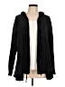 One World 100% Polyester Black Cardigan Size L - photo 1