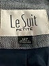 Le Suit 100% Polyester Gray Blazer Size 12 (petite) - photo 6