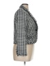 Bill Blass Houndstooth Gray Blazer Size 14 - photo 4