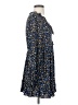Zara Animal Print Blue Casual Dress Size XS - photo 4
