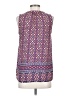 Sweet Rain 100% Polyester Purple Sleeveless Blouse Size XS - photo 2