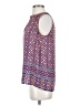 Sweet Rain 100% Polyester Purple Sleeveless Blouse Size XS - photo 5