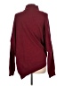 Flat White Burgundy Turtleneck Sweater Size L - photo 2
