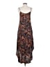 Final Touch 100% Rayon Paisley Brown Casual Dress Size S - photo 2