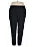 Oiselle Solid Black Active Pants Size 2X (estimated) - photo 1