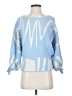 Shein Blue Pullover Sweater Size 4 - photo 1
