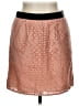 Unbranded Solid Pink Orange Casual Skirt Size 30 waist (estimated) - photo 1