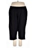 Silhouette 100% Cotton Solid Black Active Pants Size 2X - photo 1
