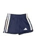 Adidas 100% Polyester Stripes Blue Athletic Shorts 3-6 MO / 6 MO - photo 1