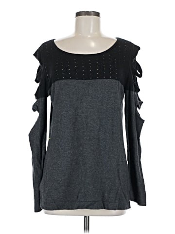 August Silk Pullover Sweater (view 1)