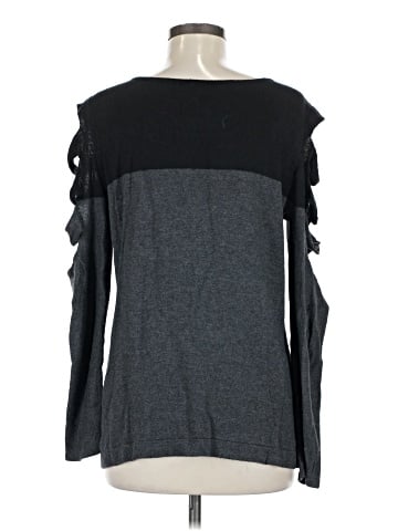 August Silk Pullover Sweater (view 2)