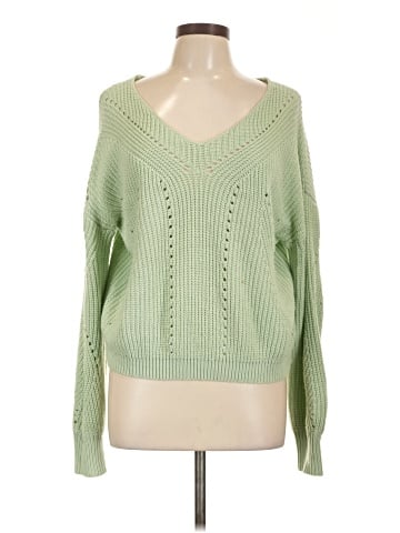 Blue Rain Pullover Sweater (view 1)