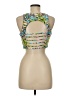 Becca Tropical Blue Yellow Tank Top Size M - photo 2