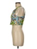 Becca Tropical Blue Yellow Tank Top Size M - photo 5