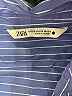 Zara Stripes Blue Long Sleeve Button-Down Shirt Size XS - photo 7