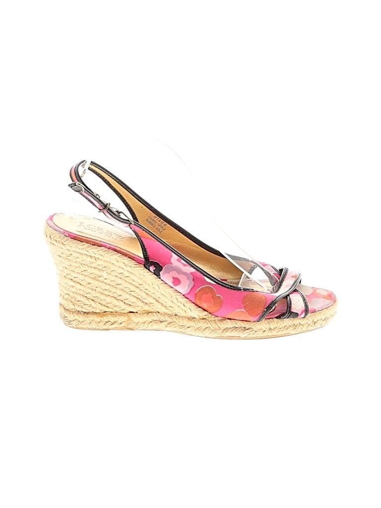 Pre-owned Jcrew Wedges In Pink