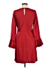 J.Crew 100% Polyester Solid Red Casual Dress Size 8 - photo 2