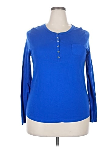 Jones New York Sport Long Sleeve Henley (view 1)