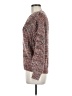 Ann Taylor LOFT Tweed Burgundy Pullover Sweater Size M - photo 5