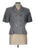 Le Suit 100% Polyester Gray Blazer Size 12 (petite) - photo 1