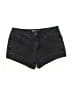 Encore Black Denim Shorts Size 3 - photo 1