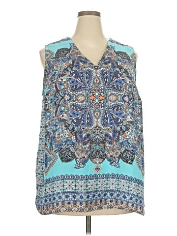 Violet & Claire Sleeveless Blouse (view 1)