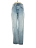 Zara Hearts Blue Jeans Size 4 - photo 1