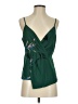 Unbranded Print Green Sleeveless Blouse Size XS (estimated) - photo 1