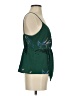 Unbranded Print Green Sleeveless Blouse Size XS (estimated) - photo 4