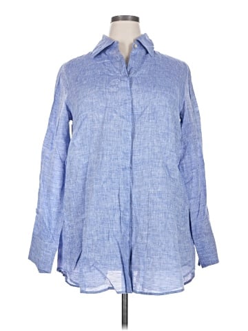 Hinson Wu Long Sleeve Button-Down Shirt (view 1)