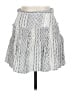 Assorted Brands 100% Rayon Silver Casual Skirt Size L - photo 1