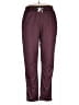 Unbranded Solid Burgundy Casual Pants Size XXL - photo 1