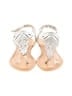Unbranded Silver Sandals Size EU 36 - photo 2