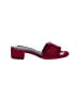 Via Spiga Color Block Burgundy Red Sandals Size 5 - photo 1