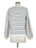 Banana Republic 100% Cotton Stripes White Pullover Sweater Size M - photo 2