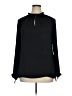 A New Day 100% Polyester Black Long Sleeve Blouse Size XL - photo 1