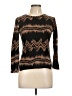 2 Hearts Chevron-herringbone Brown Pullover Sweater Size L (estimated) - photo 1