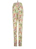 Assorted Brands Print Green Casual Pants Size S - photo 2